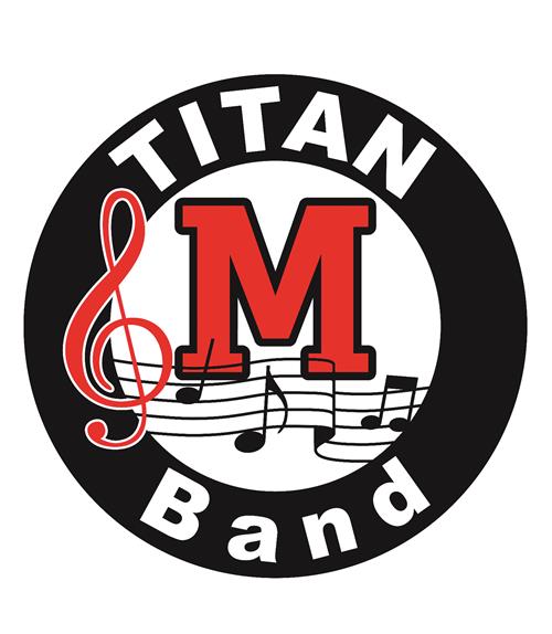 Moses Middle School Titan Bands Logo 